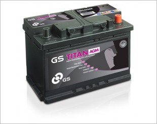 GS Titan AGM Battery