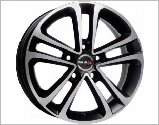 Mak Invidia Ice Black Rim