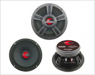 Lanzar OPTI8MI Coaxial Speakers