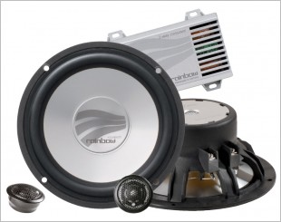 Rainbow CS 265 Vanadium Kick Bass Component Speakers