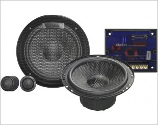 Clarion SRP1721S Component Speakers
