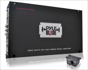 Pyle PLBA530FRD 5-Channel Amplifier