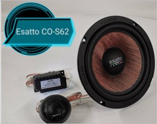 Esatto Comado CO-S62 Component Speakers