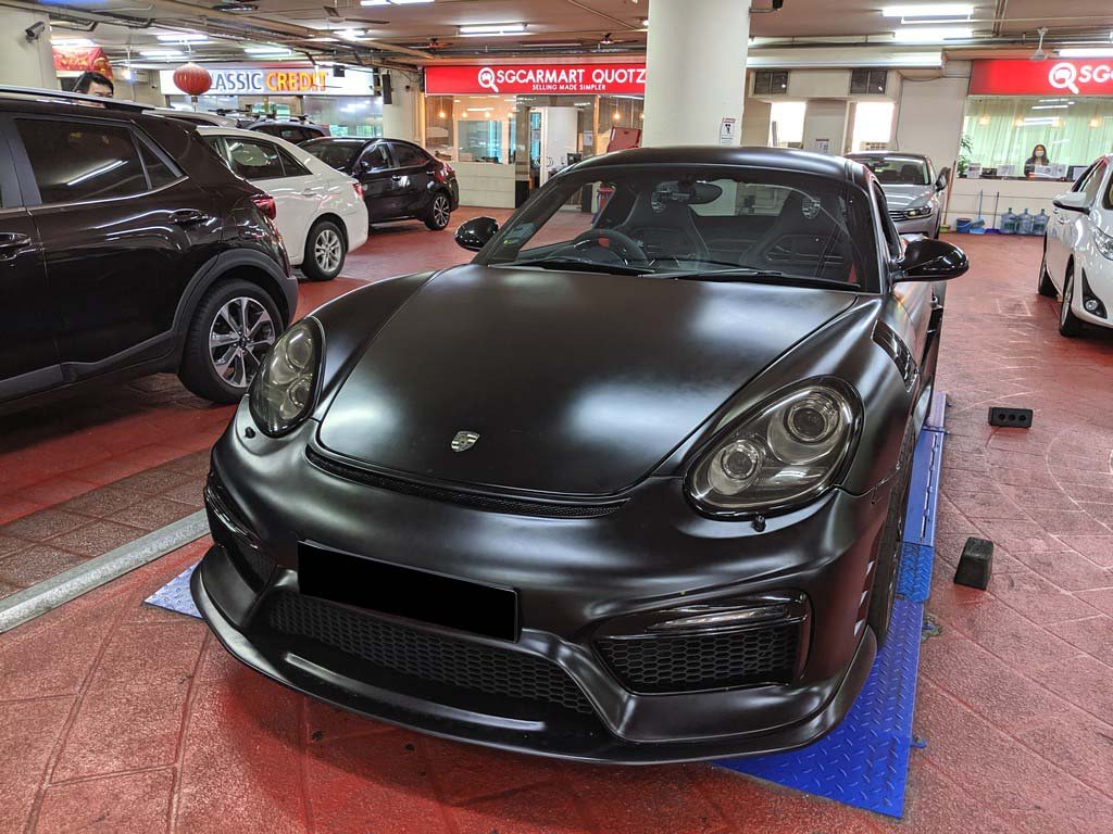 Porsche Cayman S PDK (Black Edition) (COE Till 06/2030)
