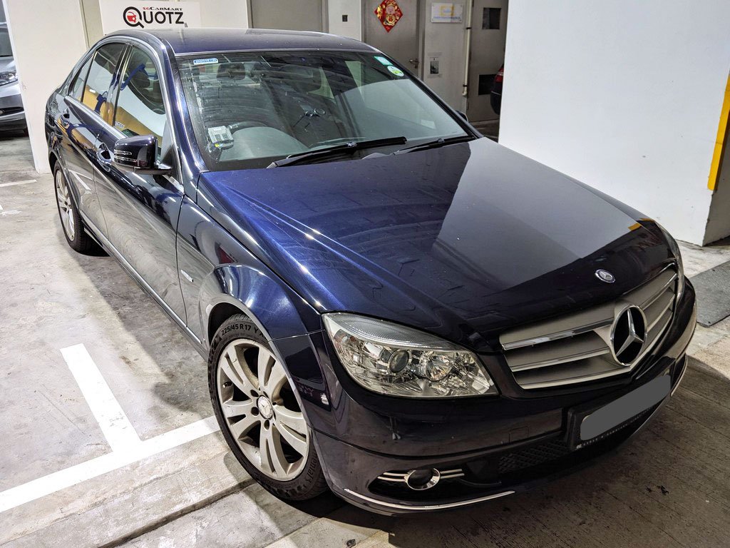 Mercedes Benz C180k (COE Till 02/2029)
