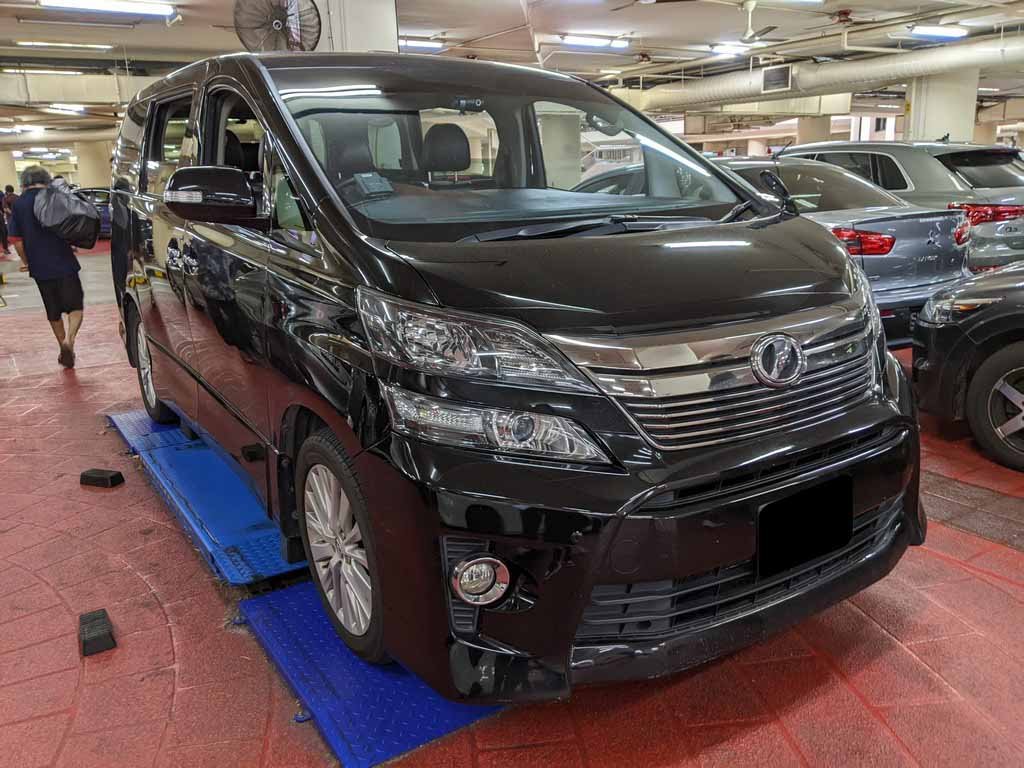 Toyota Vellfire 2.4z Cvt Abs Airbag Sunroof