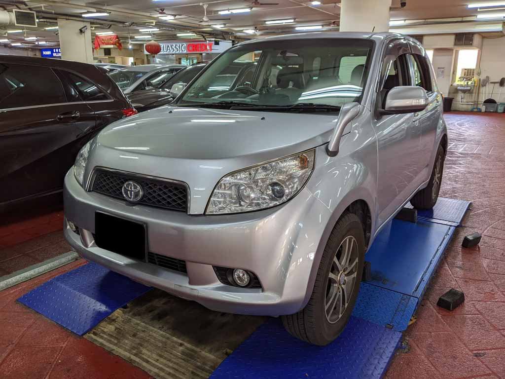Toyota Rush 1.5x A (COE TILL 02/2024)