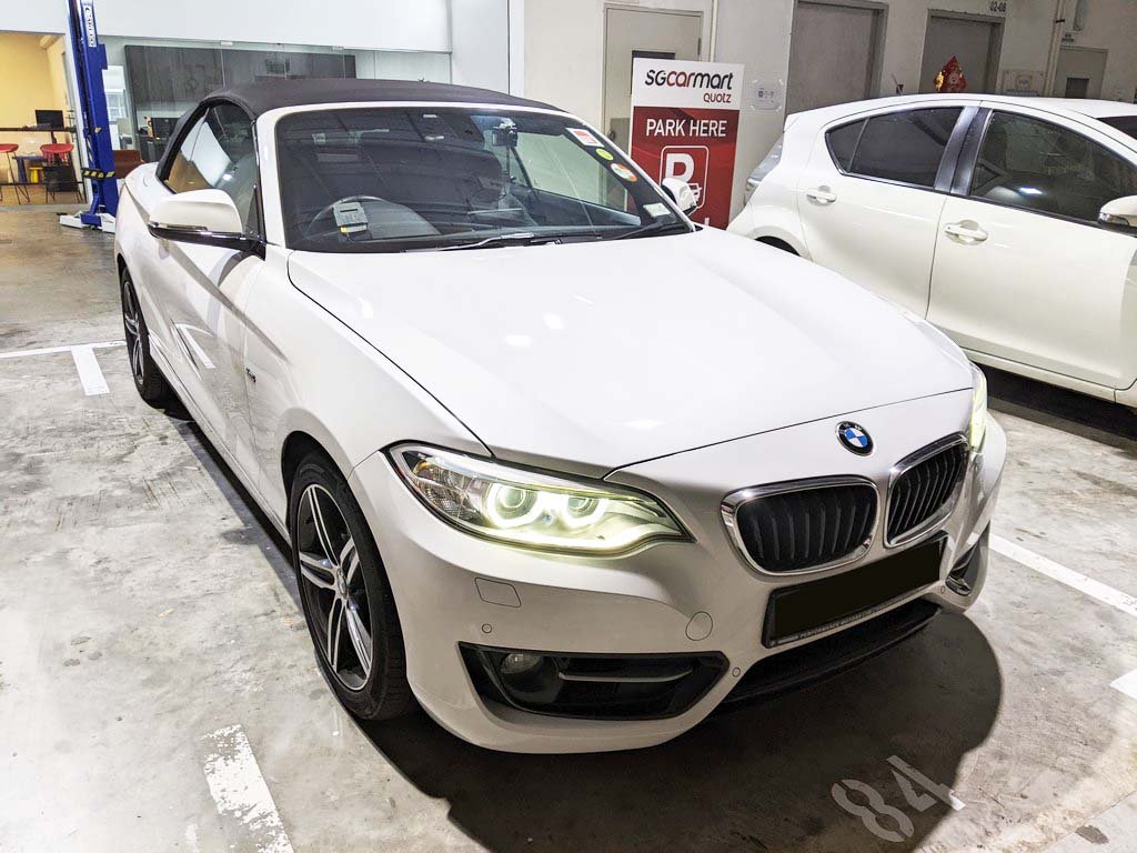 BMW 218i Convertible At Hid Abs Nav