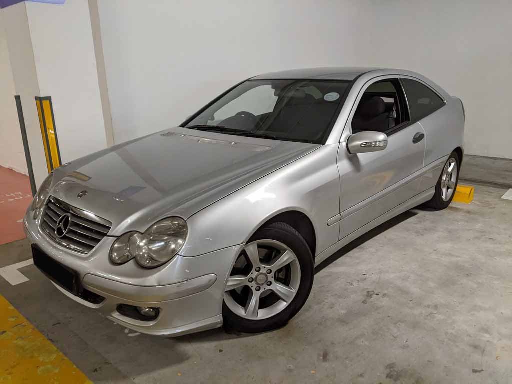 Mercedes Benz C180K Coupe (COE Till 10/2025)