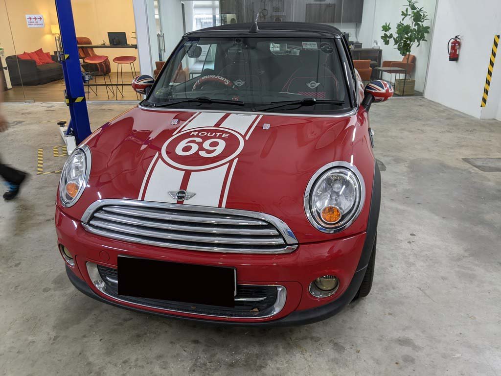 Mini Cooper Convertible 1.6 At Abs D/ab 2wd (COE Till 01/2031)
