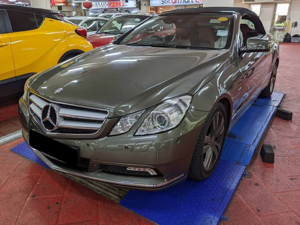 Mercedes Benz E 250CGI Convertible (COE Till 10/2030)