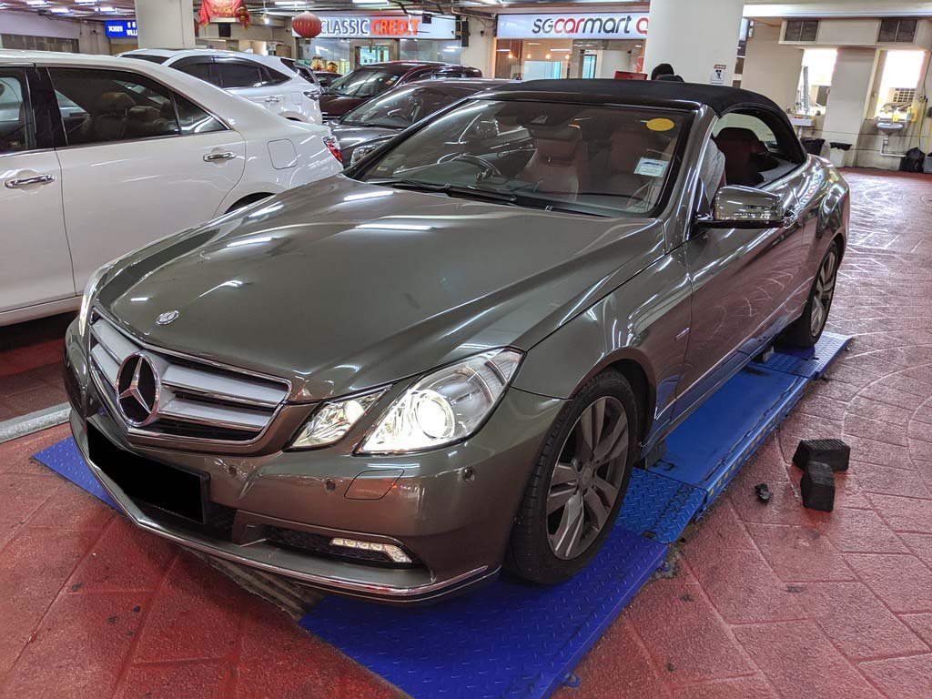 Mercedes Benz E 250CGI Convertible (COE Till 10/2030)
