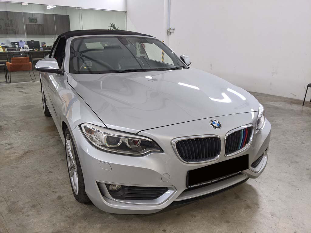 BMW 218i Convertible At Hid Abs