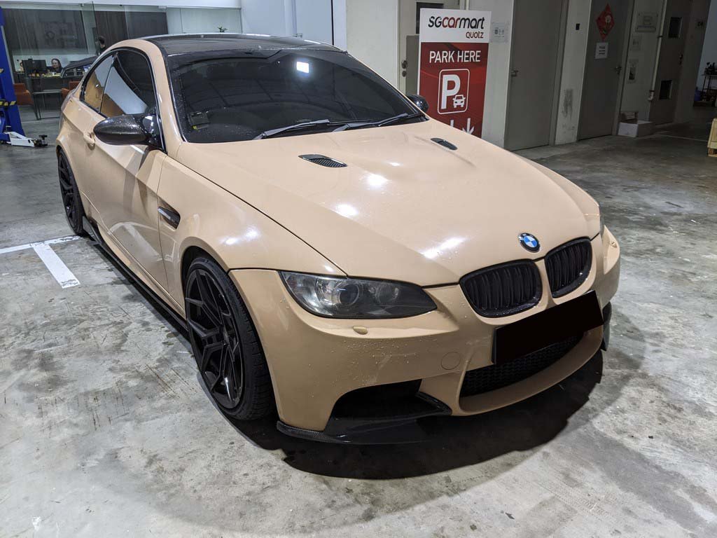 BMW M3 Coupe 4.0 Smt Abs D/ab Gas/d Nav (COE Till 08/2030)