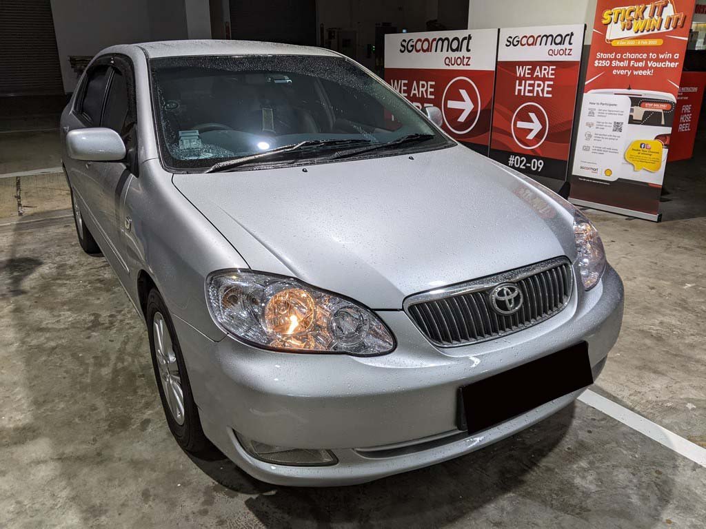 Toyota Corolla Altis 1.6 Auto (COE Till 09/2026)