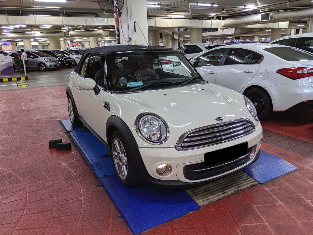 Mini Cooper Convertible 1.6A ABS D/AB 2WD (COE Till 02/2032)