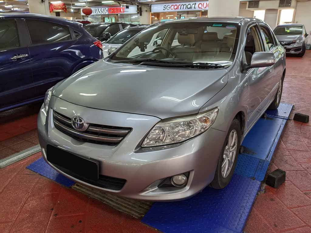 Toyota Corolla Altis 1.6 Auto (COE Till 10/2023)