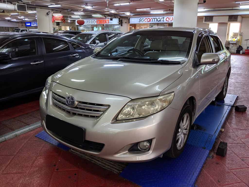 Toyota Corolla Altis 1.6 Auto (COE TILL 01/2024)