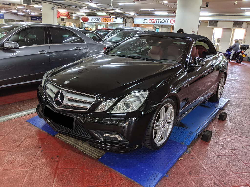 Mercedes Benz E200 CGI A (COE Till 02/2031)