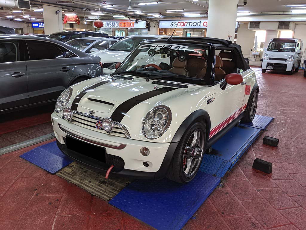 Mini Cooper S Cabrio 1.6 AT ABS D/Airbag HID (COE Till 05/2028)