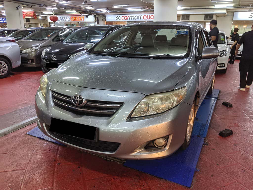 Toyota Corolla Altis 1.6 Auto (COE TILL 01/2024)