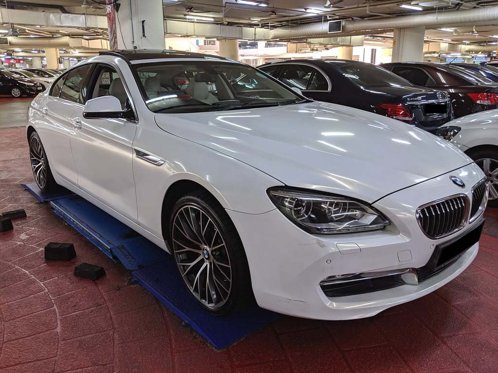 BMW 640I Gran Coupe 4Dr Sunroof Led DSC Nav Hud