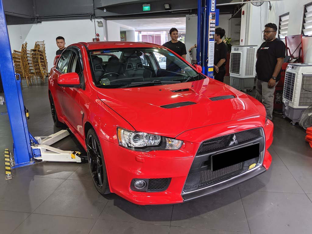 Mitsubishi Lancer EVO-X GSR SST SMT ABS D/AB HID (COE Till 04/2029)