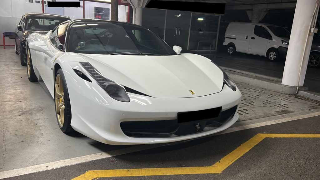 Ferrari 458 Italia 4.5l Smt Abs D/ab 2wd 2dr Hid (COE Till 11/2030)