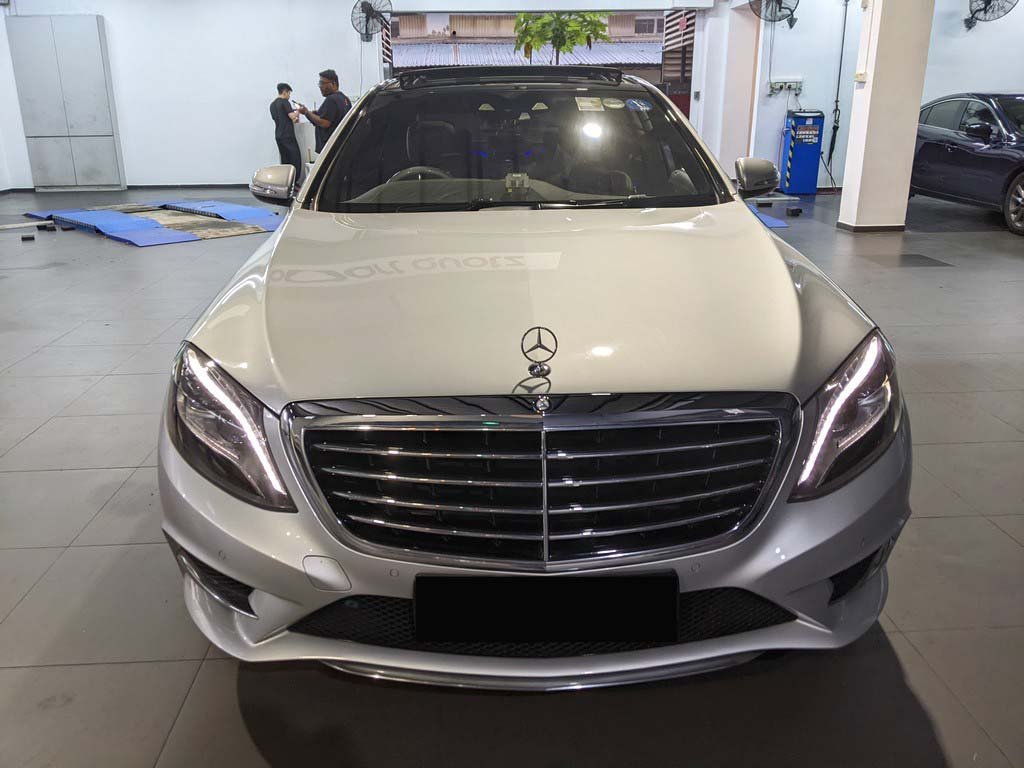 Mercedes Benz S400 Long (R19 Led Sunroof) (Hybrid)