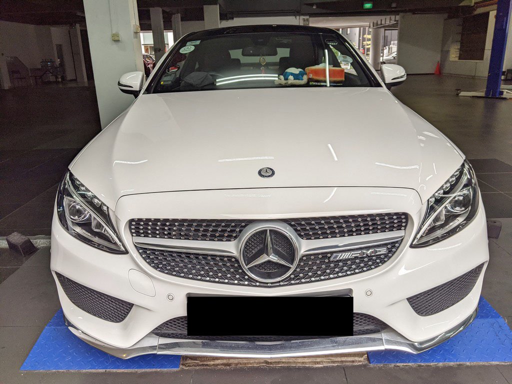 Mercedes Benz C200 Amg Line Coupe Auto