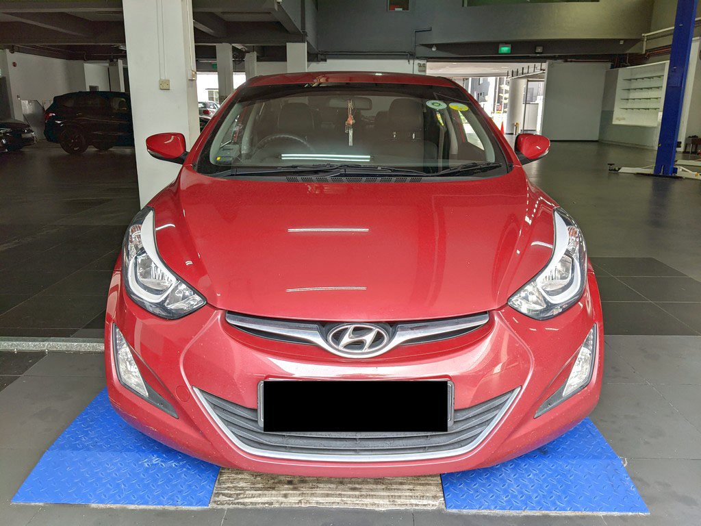 Hyundai Elantra 1.6 At Abs D/ab 2wd 4dr