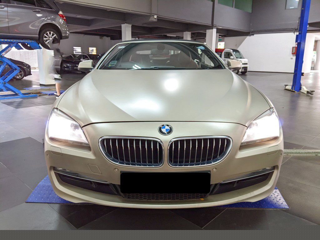 BMW 640i 3.0 At Abs D/ab Hid Dsc Nav Hud (COE Till 10/2031)