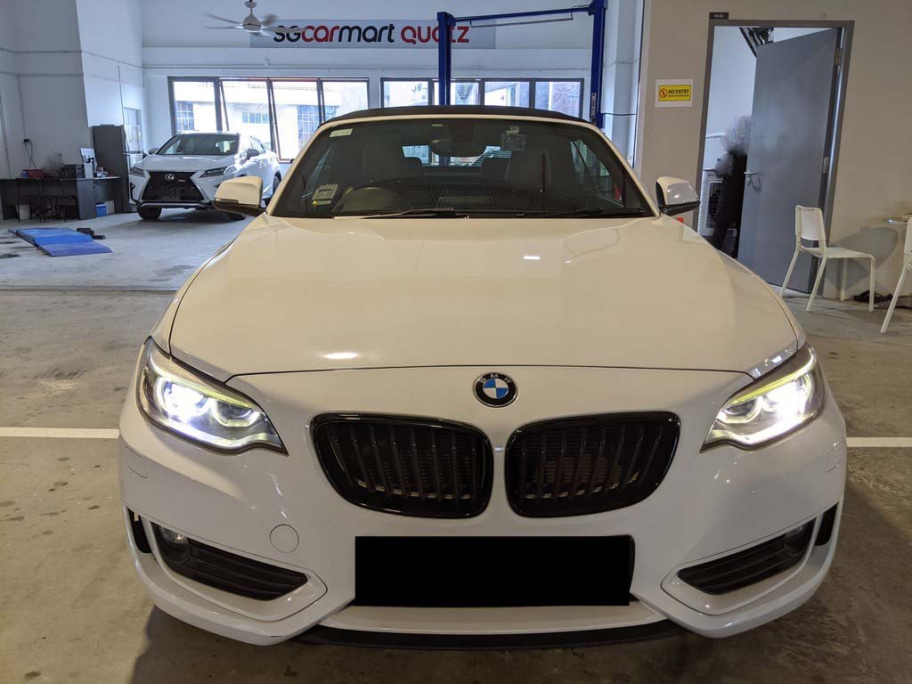 BMW 218I Convertible AT Hid Abs
