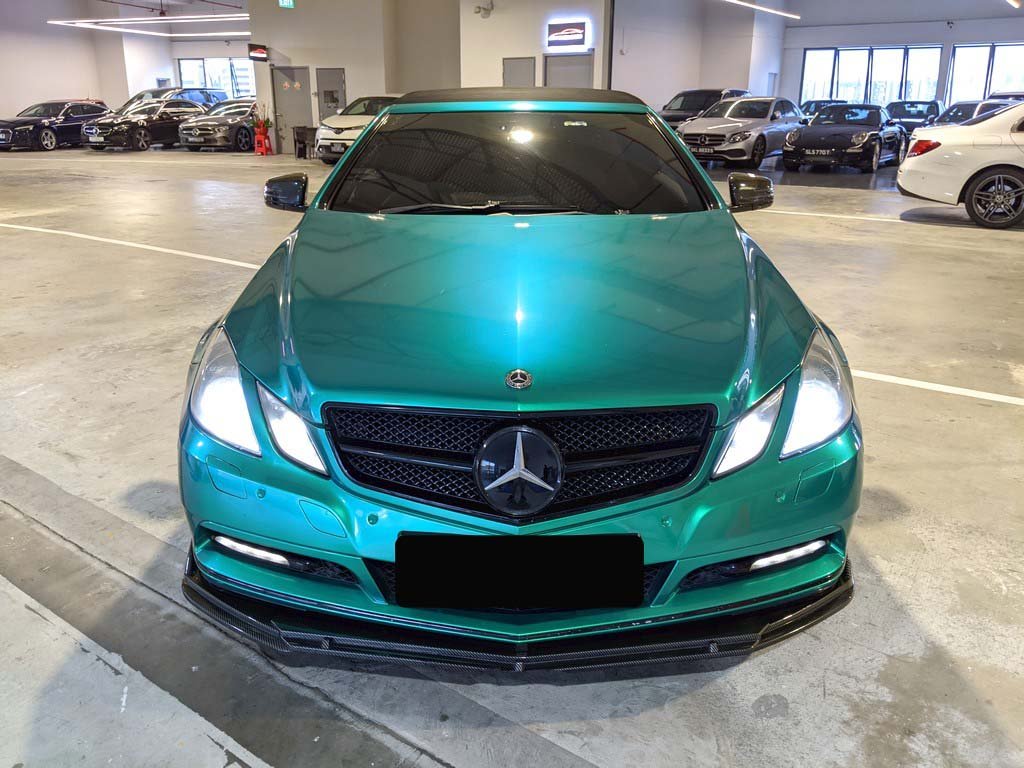 Mercedes Benz E 200CGI Cabriolet (COE Till 04/2031)