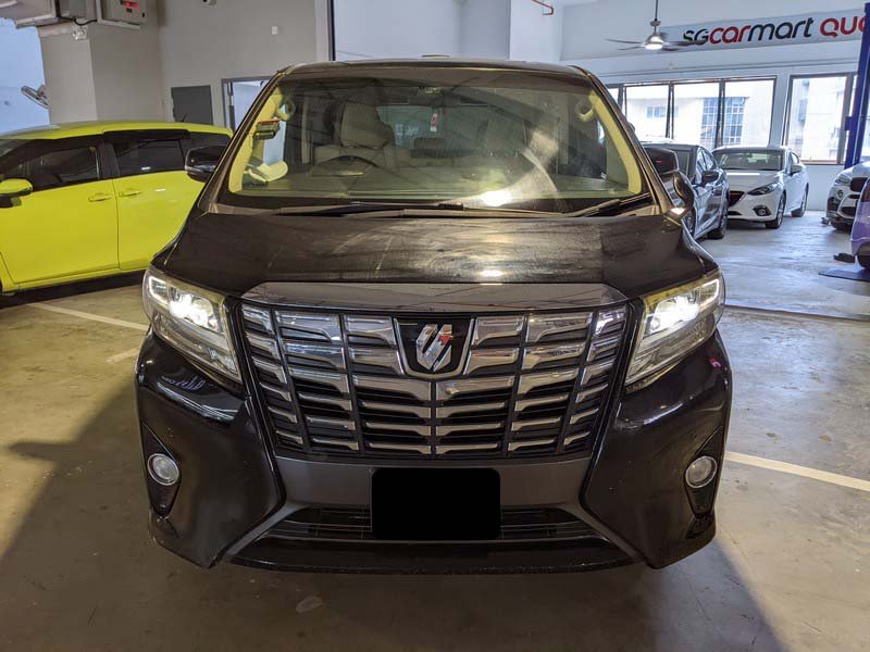 Toyota Alphard 2.5x Cvt Abs D/airbag 2wd 5dr