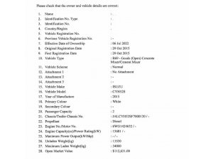 Isuzu CYH52S (Body Only)