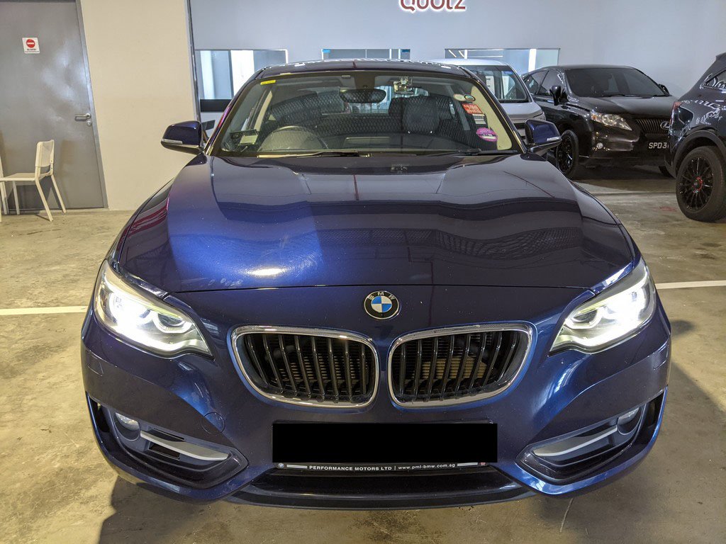 BMW 218i Coupe At Hid Abs Nav Sr