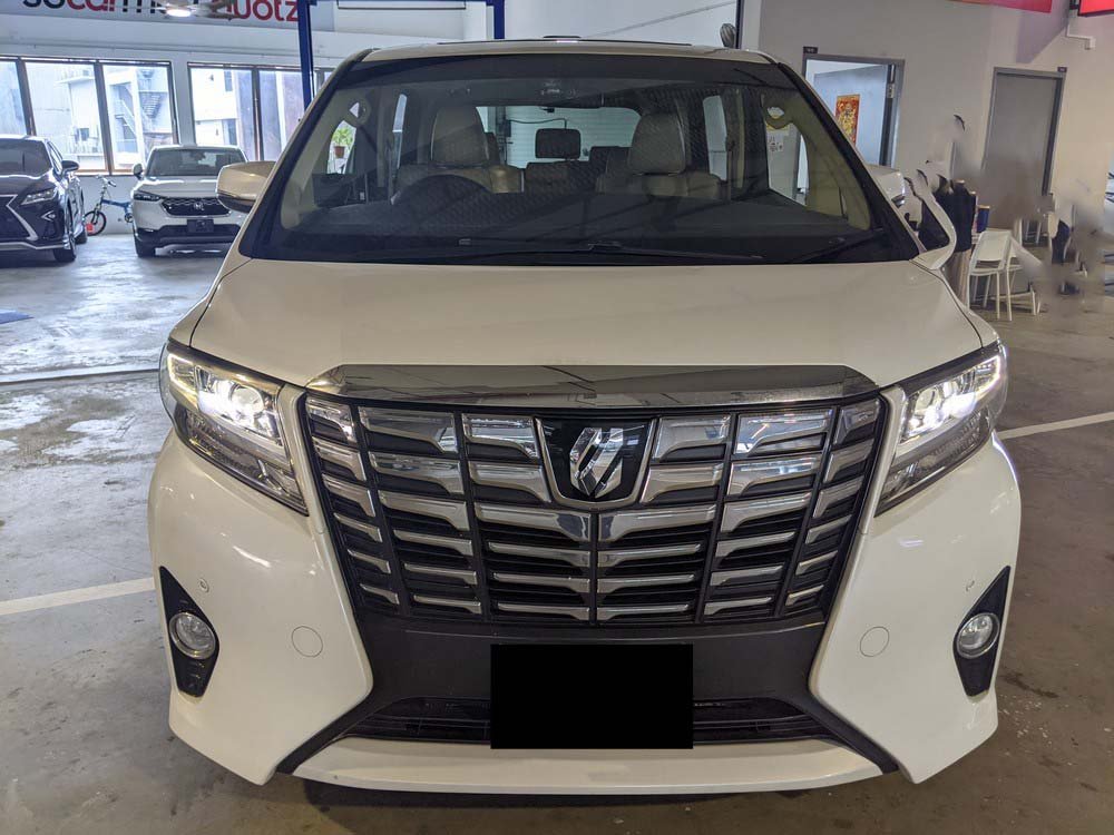 Toyota Alphard 2.5X Cvt Abs D/Airbag