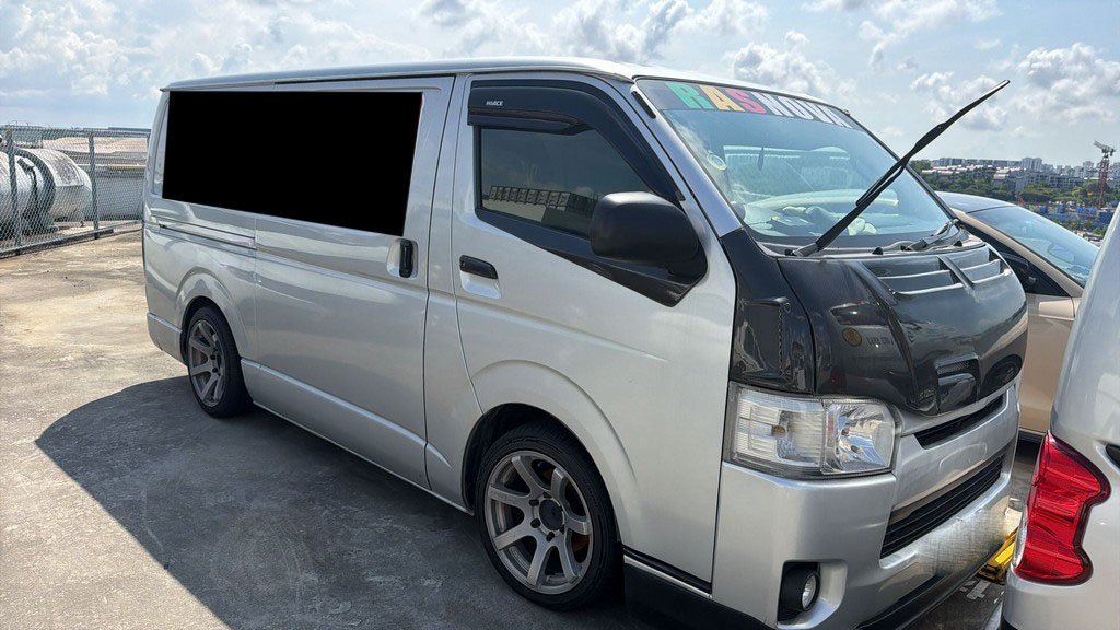 Toyota Hiace Van Turbo 5 Dr Manual (COE Till 10/2029)