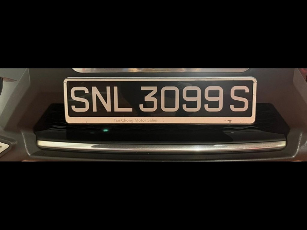 CAR PLATE FOR SALE - SNL3099S