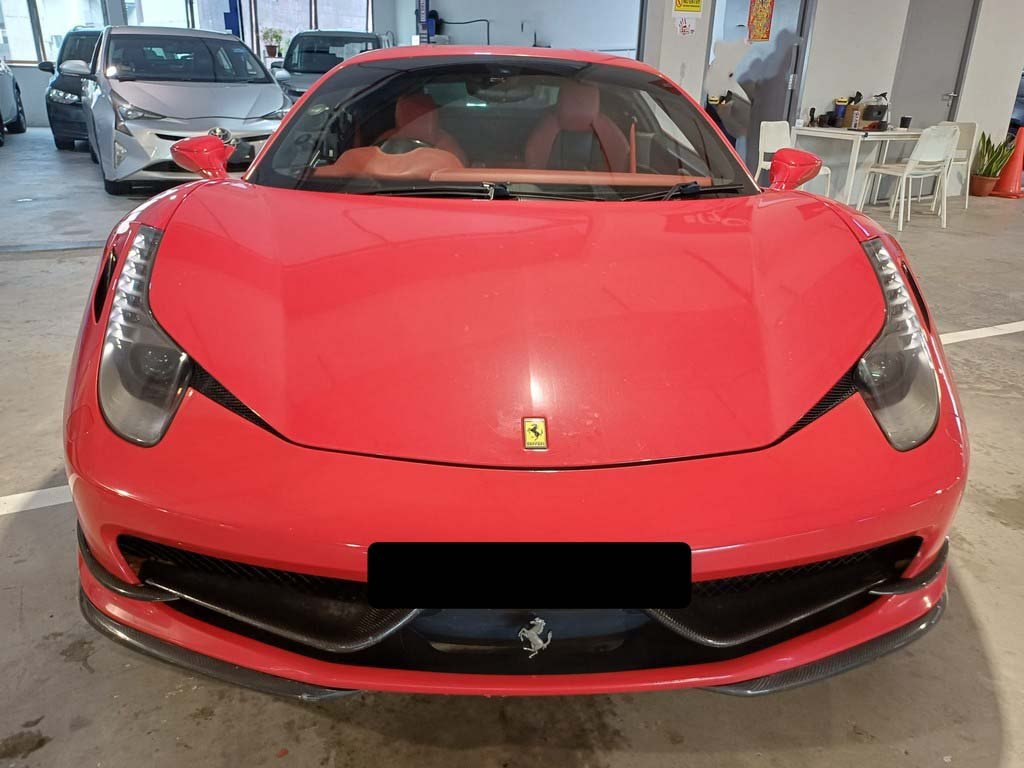 Ferrari 458 Italia 4.5l Smt Abs D/ab 2wd 2dr Hid (COE Till 10/2031)