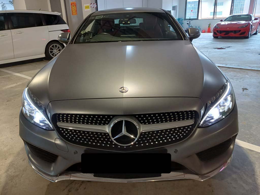 Mercedes Benz C200 Coupe Amg Line (r18 Led)
