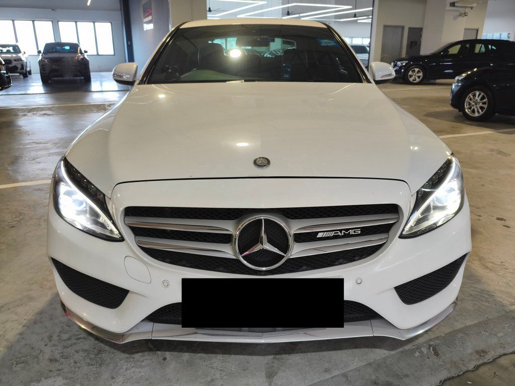 Mercedes Benz C180 Amg Line (r18 Led) (COE Till 09/2034)