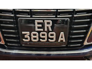 CAR PLATE FOR SALE - ER3899A